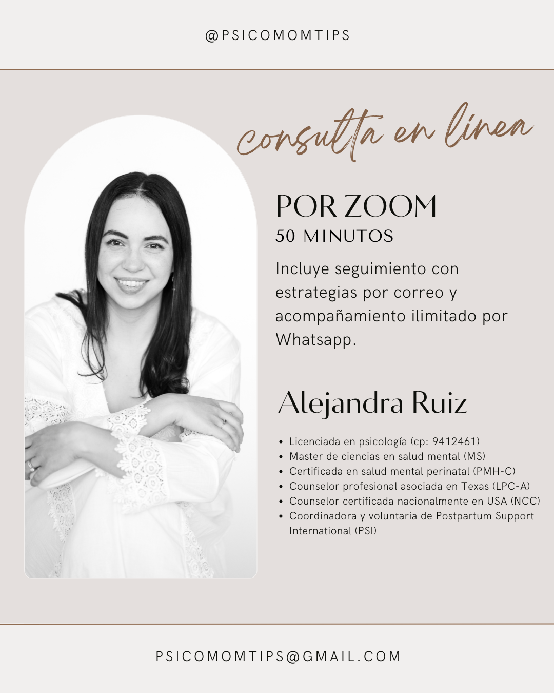 Consulta personalizada en línea