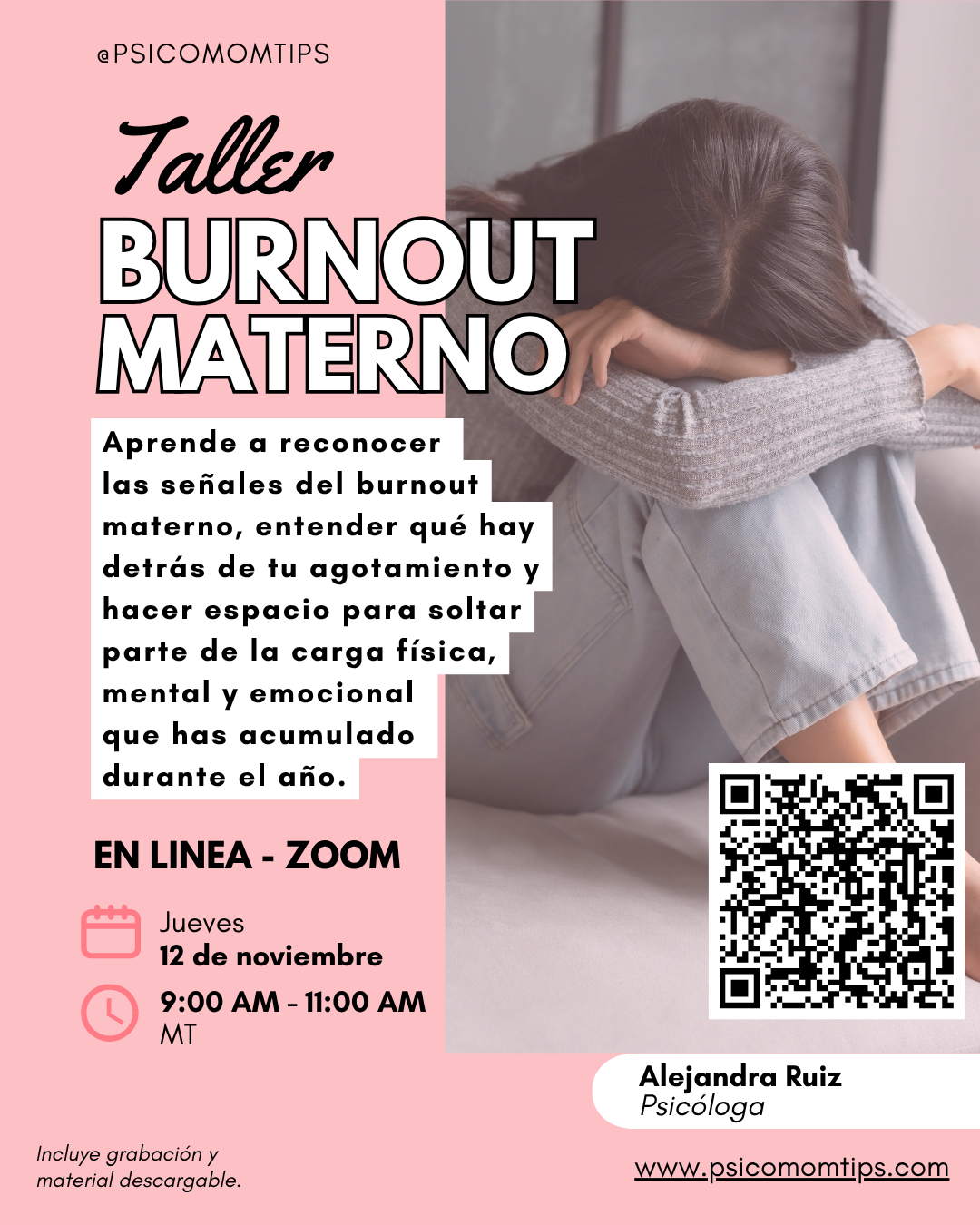 Taller: Burnout materno
