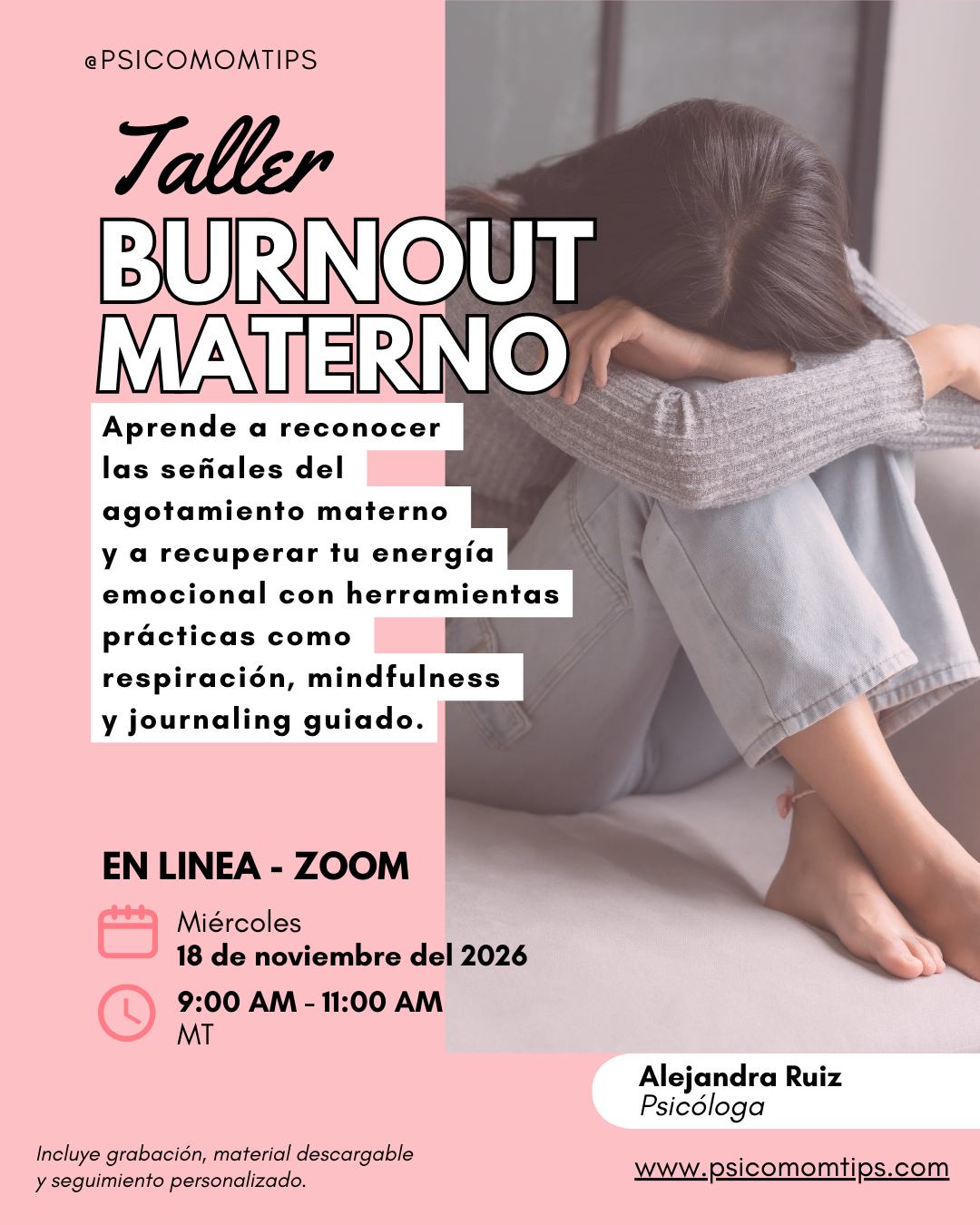 Taller: Burnout materno