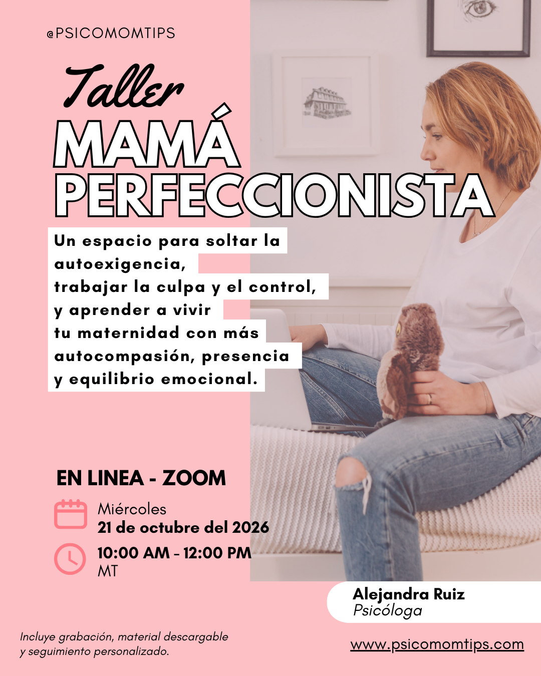 Taller: Mamá perfeccionista